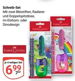Globus Faber-castell schreib-set dinodesign Angebot