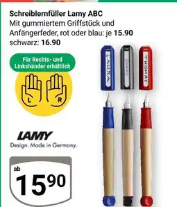 Globus Lamy schreiblernfiller lamy abc rot Angebot
