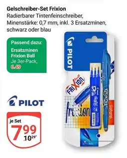 Globus Pilot gelschreiber-set frixion Angebot
