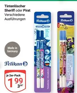 Globus Pelikan tintenlöscher sheriff Angebot