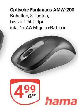 Globus Hama optische funkmaus amw-200 Angebot