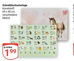 Globus Schreibtischunterlage Angebot