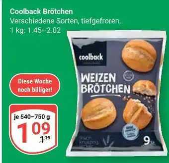 Globus Coolback brötchen Angebot