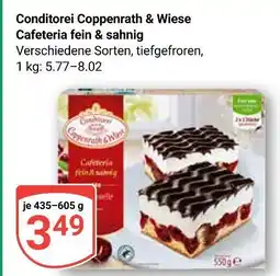 Globus Conditorei coppenrath & wiese cafeteria fein & sahnig Angebot