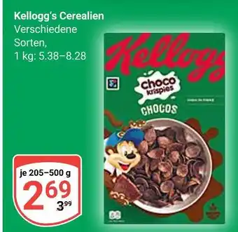 Globus Kellogg's choco krispies chocos Angebot