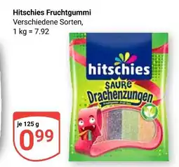 Globus Hitschies fruchtgummi saure drachenzungen Angebot
