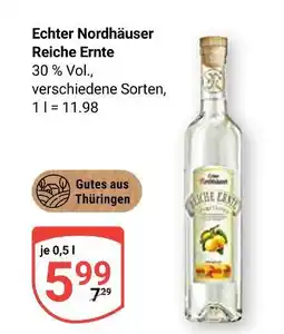 Globus Echter nordhäuser reiche ernte Angebot