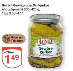 Globus Hainich gewürzgurken Angebot