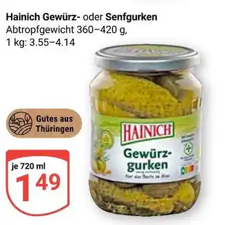 Globus Hainich gewürzgurken Angebot