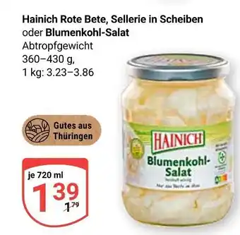 Globus Hainich rote bete, sellerie in scheiben Angebot
