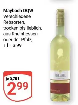 Globus Maybach d.q.w Angebot