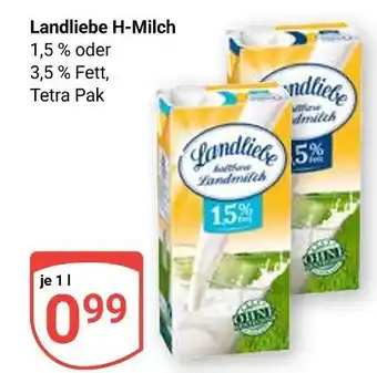 Globus Landliebe h-milch 1,5 % fett Angebot