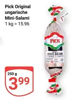 Globus Pick original ungarische mini-salami Angebot