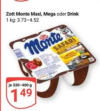 Globus Zott monte maxi Angebot