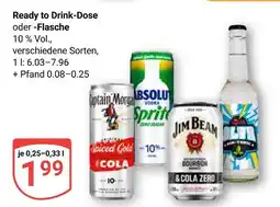 Globus Captain morgan spiced gold & cola Angebot