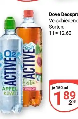 Globus Active o2 apfel kiwi Angebot
