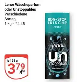 Globus Lenor wäscheparfum Angebot