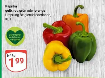 Globus Paprika gelb Angebot