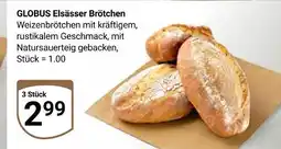 Globus Globus elsässer brötchen Angebot