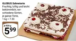 Globus Globus sahnetorte Angebot