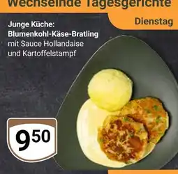 Globus Junge küche blumenkohl-käse-bratling Angebot