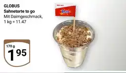 Globus Globus sahnetorte to go Angebot