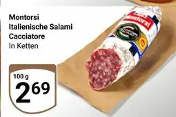 Globus Montorsi italienische salami cacciatore Angebot