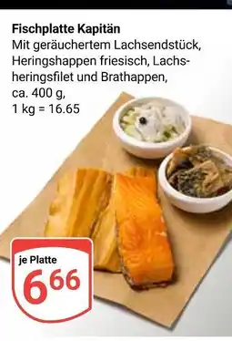 Globus Fischplatte kapitän Angebot