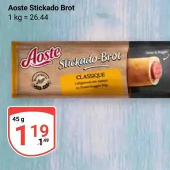 Globus Aoste stickado brot Angebot