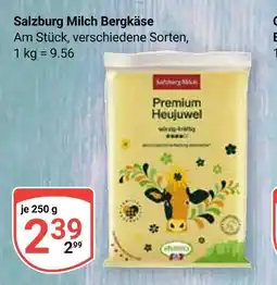 Globus Salzburg milch bergkäse premium heujuwel Angebot