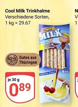 Globus Cool milk trinkhalme Angebot