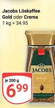 Globus Jacobs löskaffee gold Angebot