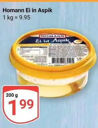 Globus Homann ei in aspik Angebot