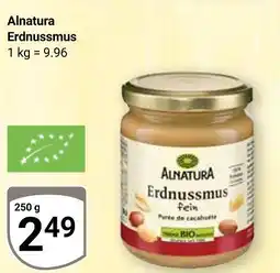 Globus Alnatura erdnussmus fein Angebot