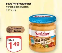 Globus Bautz'ner senf brotaufstrich gemüse Angebot