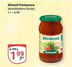 Globus Miracoli pastasauce kräuter Angebot