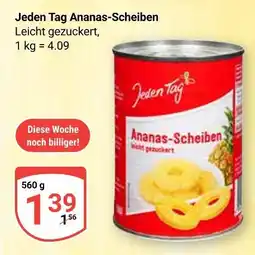 Globus Jeden tag ananas-scheiben Angebot