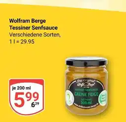 Globus Wolfram berge tessiner senfsauce Angebot