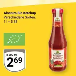 Globus Alnatura bio ketchup Angebot