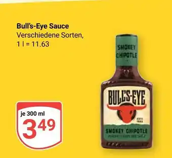 Globus Bull's-eye sauce Angebot