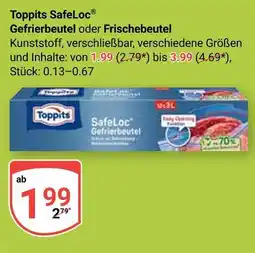 Globus Toppits safeloc gefrierbeutel Angebot