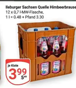 Globus Ileburger sachsen quelle himbeerbrause Angebot