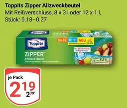 Globus Toppits zipper allzweckbeutel Angebot