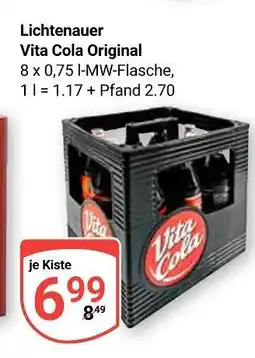 Globus Lichtenauer vita cola original Angebot