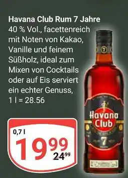 Globus Havana club rum 7 jahre Angebot