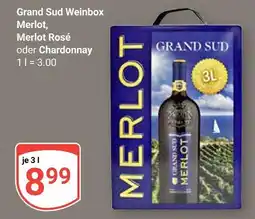 Globus Grand sud weinbox merlot Angebot