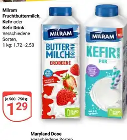 Globus Milram fruchtbuttermilch erdbeere Angebot