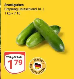 Globus Snackgurken Angebot