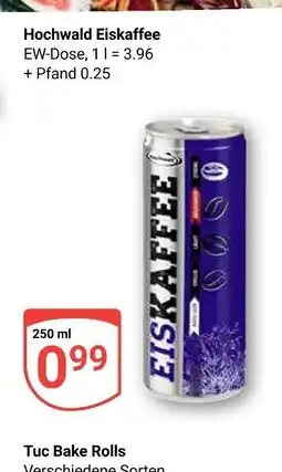 Globus Hochwald eiskaffee Angebot