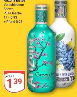 Globus Arizona eistee green tea Angebot